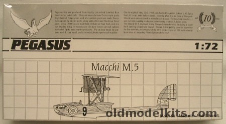 Pegasus 1/72 Macchi M.5 - (M-5), 2019 plastic model kit